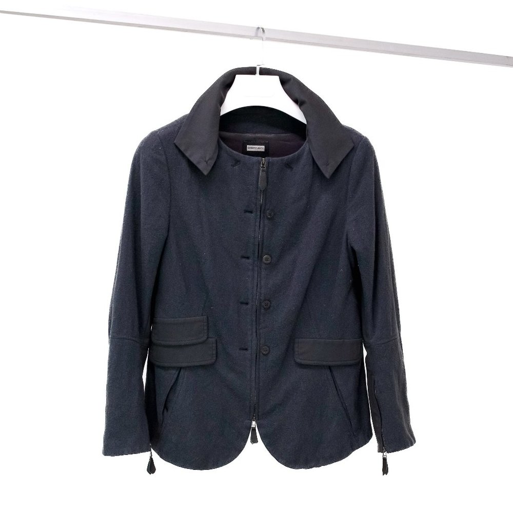 Annette Gortz Charcoal Grey Fleece Jacket